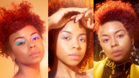 Ravyn Lenae's sparkling eyes thanks to Clear Eyes Maximum Redness Relief