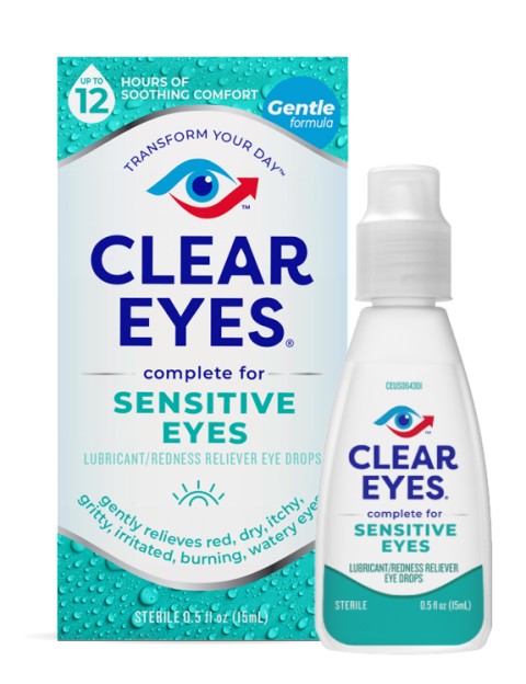 Clear Eyes® Complete for Sensitive Eyes