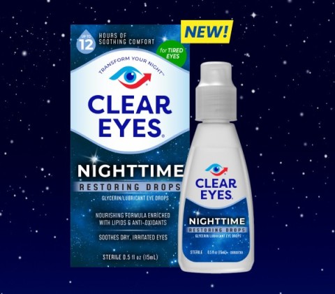 Clear Eyes® Nighttime Restoring Drops